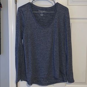 Gray/blue long sleeve